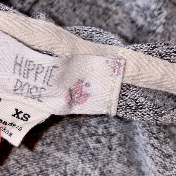 HIPPIE ROSE HEATHER GREY STRIPED JACKET // SIZE XS🩶 - Picture 2 of 3